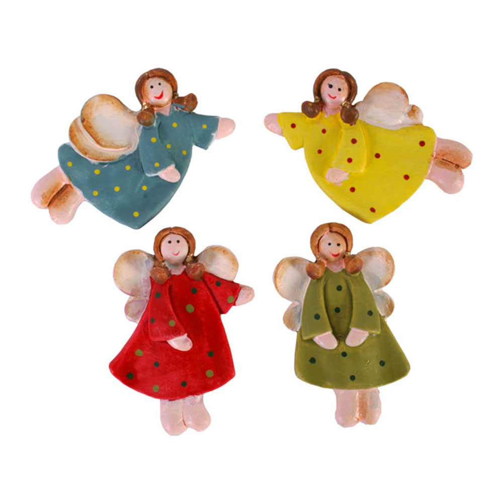 Angel Magnets - Red and Yellow